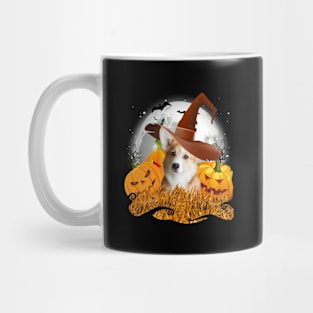 Corgi halloween love Mug